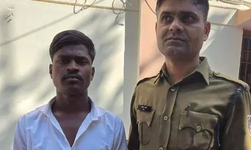बटंची चाकू लेकर शराब भट्ठी के पास फैलाई दहशत, काला बदमाश गिरफ्तार