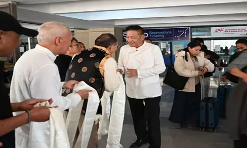 Chinese दमन के बीच सिक्योंग पेनपा त्सेरिंग ने दीमापुर तिब्बती समुदाय को संबोधित किया