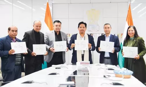 Meghalaya के मुख्यमंत्री ने महिलाओं के सम्मान में कॉफी टेबल बुक का विमोचन किया