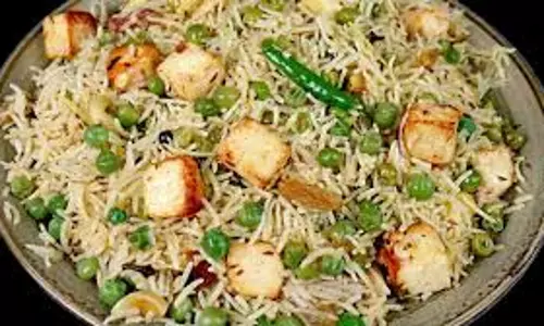 Paneer Pulao डिनर में try करे स्वादिष्ट डिश