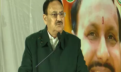 BJP राष्ट्रीय अध्यक्ष नड्डा ने अरविंद केजरीवाल पर कई घोटालों का आरोप लगाया