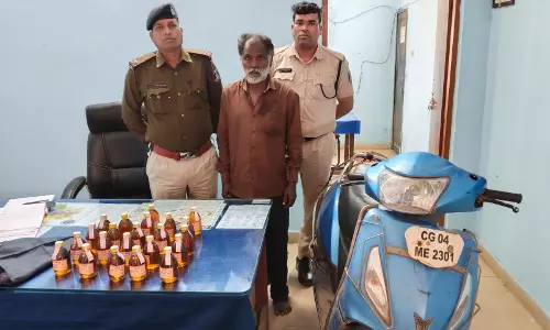 नेशनल हाईवे के पास से आरोपी गिरफ्तार, स्कूटी की डिक्की खोलते ही पुलिस के उड़े होश