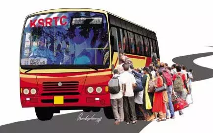 KSRTC 1,000 नई बसें चलाएगी किराया कम करेगी KSRTC 1,000 नई बसें चलाएगी किराया कम करेगी