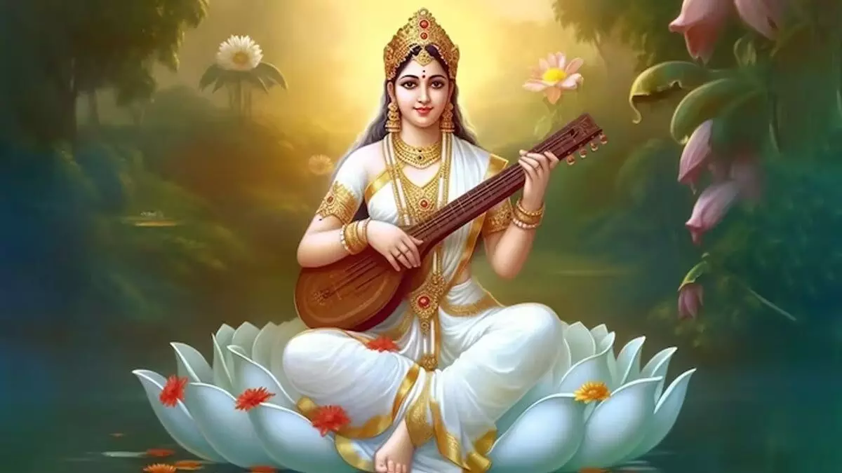 Basant Panchami की पूजा में सरस्वती चालीसा है बेहद जरूरी