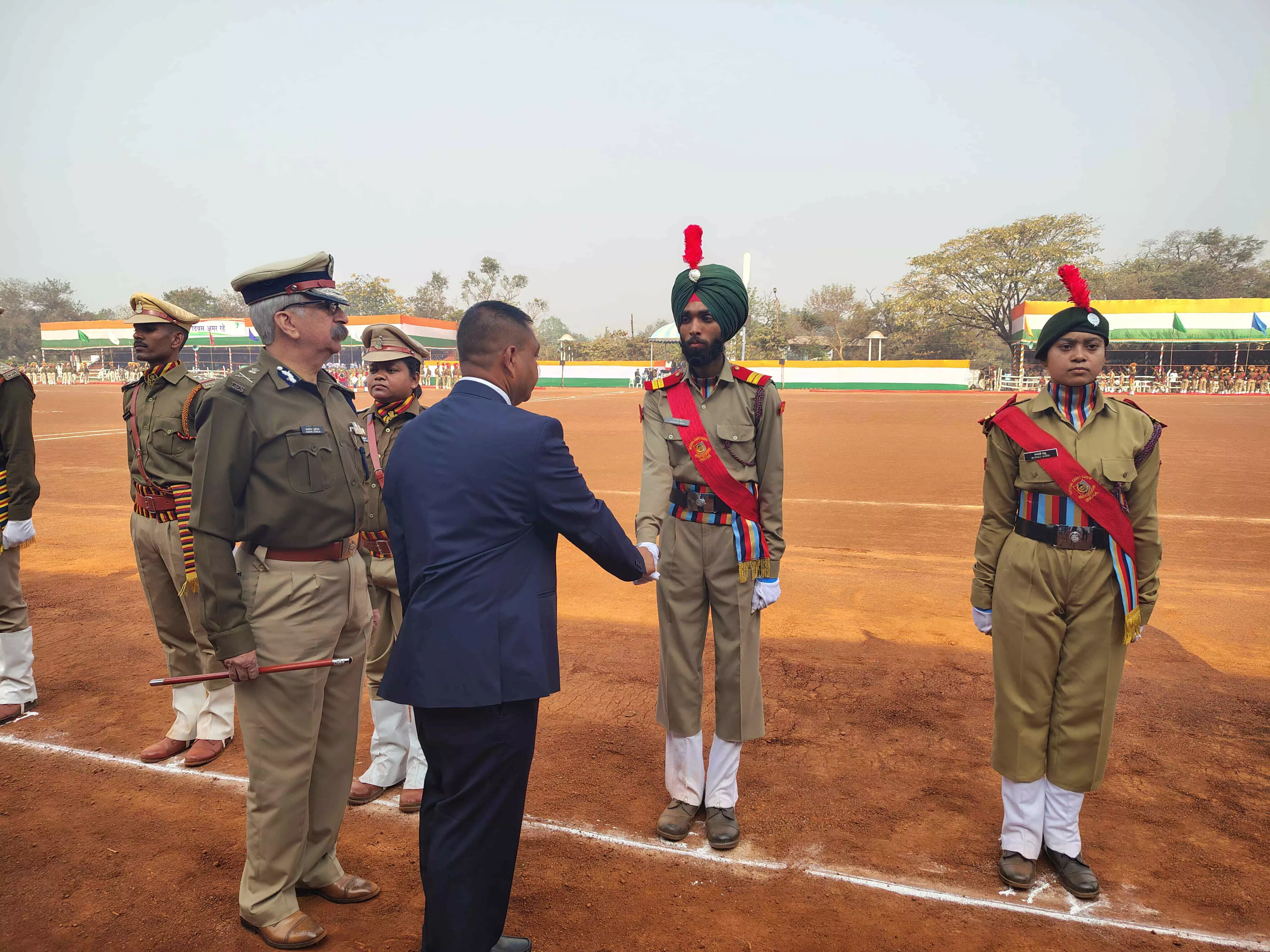 रायपुर में गणतंत्र दिवस समारोह की तैयारियां पूरी