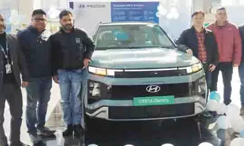 एचके हुंडई ने क्रेटा इलेक्ट्रिक का अनावरण किया