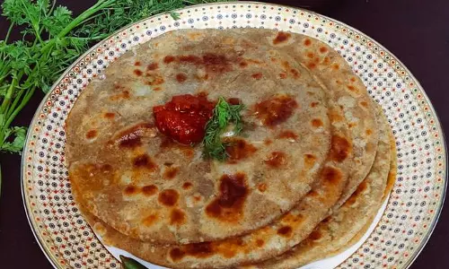 मिश्रित आटा पराठा रेसिपी