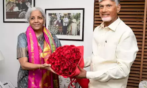 Andhra: सीएम चंद्रबाबू आज केंद्रीय वित्त मंत्री से मुलाकात करेंगे