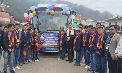 Himachal: मंत्री धर्माणी ने एक्सपोज़र ट्रिप को हरी झंडी दिखाई