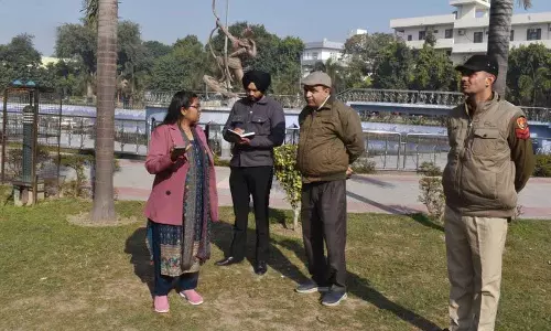 Haryana :  नगर निगम आयुक्त ने अधिकारियों को कर्ण ताल पार्क का उचित रखरखाव सुनिश्चित