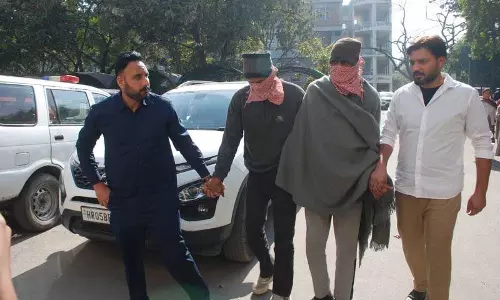 Haryana : डकैती के मामले में दो गिरफ्तार
