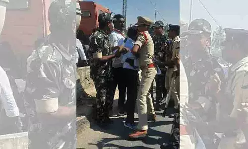 Patancheru में कांग्रेस कार्यकर्ताओं के विरोध प्रदर्शन को नियंत्रित करने में पुलिस विफल रही