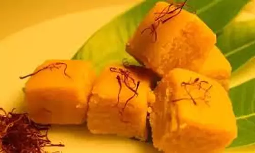 Kesar Barfi घर में ही तैयार करें यह स्वादिष्ट मिठाई Kesar Barfi घर में ही तैयार करें यह स्वादिष्ट मिठाई