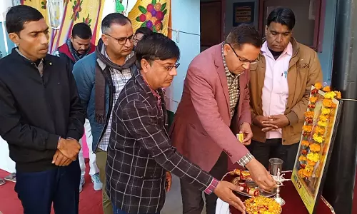 Churu: एक्सपोजर विजिट में विद्यार्थियों ने किया परस्पर संवाद