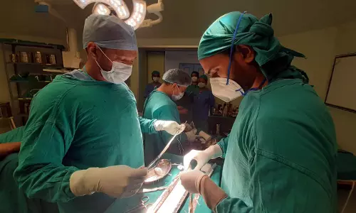 जिला अस्पताल में पहली बार आर्थोस्कोपिक ACL पुनर्निर्माण किया गया