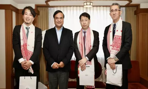 असम के CM सरमा ने वरिष्ठ जापानी अधिकारियों और उद्योग जगत के नेताओं से मुलाकात की