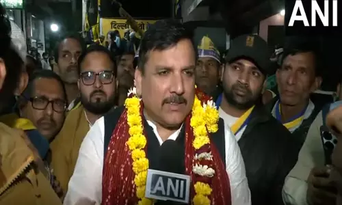 AAP सांसद संजय सिंह को केजरीवाल की जीत का भरोसा