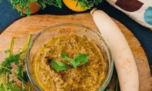 Recipe: स्वादिष्ट मूली की चटनी, जानिए रेसिपी Recipe: स्वादिष्ट मूली की चटनी, जानिए रेसिपी