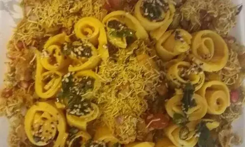 खांडवी चाट रेसिपी