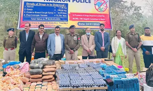 Assam : नागांव पुलिस ने बरहामपुर में बड़ी कार्रवाई करते हुए Assam : नागांव पुलिस ने बरहामपुर में बड़ी कार्रवाई करते हुए