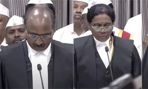 TG High Court: तेलंगाना उच्च न्यायालय में चार न्यायाधीशों को शपथ दिलाई गई