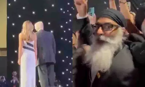 ट्रम्प के शपथ ग्रहण समारोह में Pannu द्वारा खालिस्तान जिंदाबाद के नारे लगाए ट्रम्प के शपथ ग्रहण समारोह में Pannu द्वारा खालिस्तान जिंदाबाद के नारे लगाए