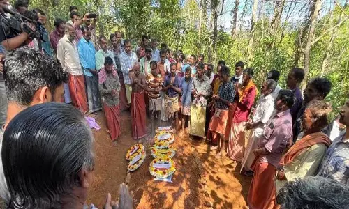 Kerala : बाघ के हमले में मारे गए व्यक्ति का अंतिम संस्कार किया