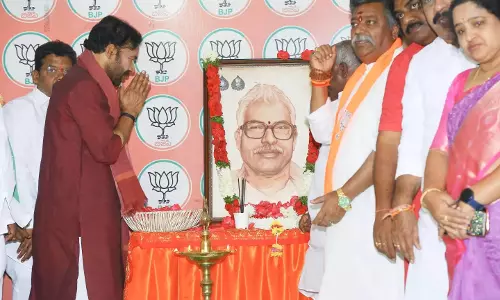 Kishan Reddy ने कर्पूरी ठाकुर को श्रद्धांजलि दी