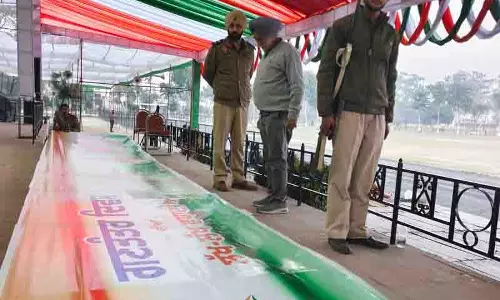 मुख्यमंत्री के गणतंत्र दिवस समारोह से पहले Patiala में सुरक्षा बढ़ा दी गई मुख्यमंत्री के गणतंत्र दिवस समारोह से पहले Patiala में सुरक्षा बढ़ा दी गई
