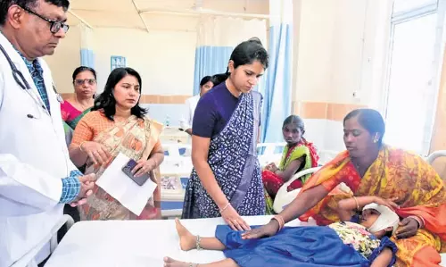 Telangana में आंगनवाड़ी की छत गिरने से छह बच्चे घायल