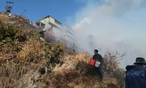 Arunachal : तवांग में भीषण आग का खतरा; समय पर हस्तक्षेप से आपदा टल गई