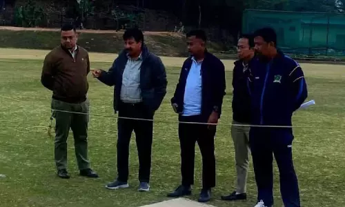 Meghalaya : तुरा के अलोतग्रे स्टेडियम में पहली बार बीसीसीआई टेस्ट मैच का आयोजन Meghalaya : तुरा के अलोतग्रे स्टेडियम में पहली बार बीसीसीआई टेस्ट मैच का आयोजन