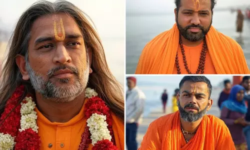 महाकुंभ में टीम इंडिया के क्रिकेटरों की AI-जनरेटेड तस्वीरें हुईं वायरल
