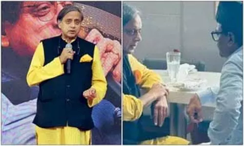 सीएम पद पर नजरें गड़ाए शशि थरूर ने IUML के शीर्ष नेतृत्व से मुलाकात की सीएम पद पर नजरें गड़ाए शशि थरूर ने IUML के शीर्ष नेतृत्व से मुलाकात की