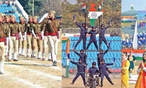 Republic Day: जम्मू-कश्मीर में फुल ड्रेस रिहर्सल आयोजित Republic Day: जम्मू-कश्मीर में फुल ड्रेस रिहर्सल आयोजित