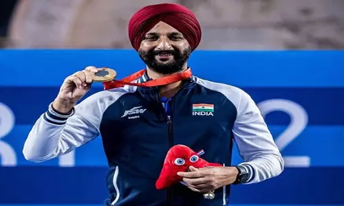 Padma Awards: पेरिस पैरालिंपिक स्वर्ण पदक विजेता हरविंदर सिंह को पद्म श्री से सम्मानित किया जाएगा Padma Awards: पेरिस पैरालिंपिक स्वर्ण पदक विजेता हरविंदर सिंह को पद्म श्री से सम्मानित किया जाएगा