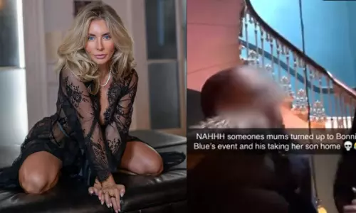 OnlyFans Star के साथ सेक्स करने के लिए कतार में खड़ा था युवक, अचानक पहुंच गई माँ...