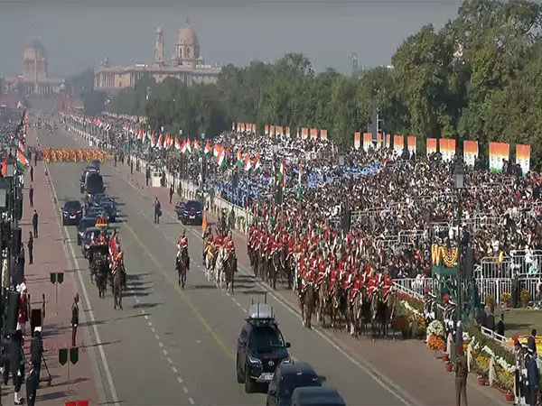 राष्ट्रपति के अंगरक्षकों की बेहतरीन टुकड़ी ने 76th Republic Day समारोह में पूरे जोश और अनुशासन के साथ हिस्सा लिया