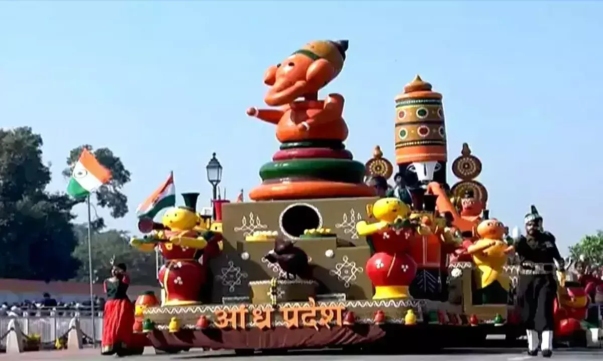 गणतंत्र दिवस समारोह में एपी की एटिकोपका गुड़िया ने मचाई धूम