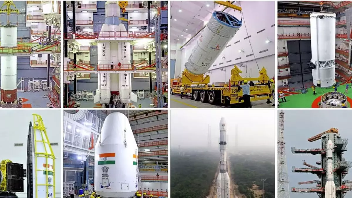 ISRO ने जीएसएलवी-एफ15 के एकीकरण का काम पूरा होने की घोषणा की