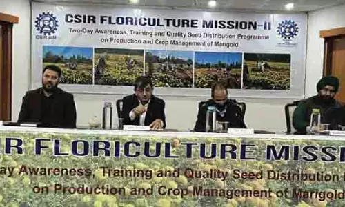 CSIR-IIIM जम्मू में किसान प्रशिक्षण, बीज वितरण कार्यक्रम आयोजित किया