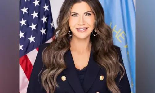 Kristi Noem को अमेरिकी होमलैंड सुरक्षा सचिव के रूप में चुना गया