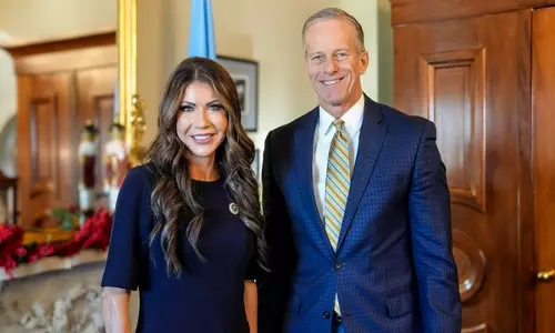 John Thune ने सीमा सुरक्षा, आव्रजन सुधार के लिए हेगसेथ और नोएम की पुष्टि की सराहना की