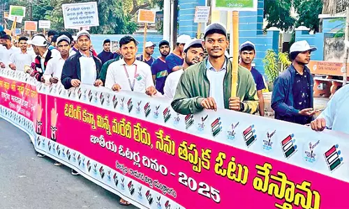 Odisha: मतदान के प्रति जागरूकता,तेलुगु में अभियान