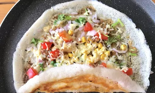 कॉर्न चीज़ डोसा रेसिपी