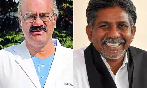 तेलंगाना के Dr. D Nageshwar Reddy को पद्म विभूषण से सम्मानित किया गया तेलंगाना के Dr. D Nageshwar Reddy को पद्म विभूषण से सम्मानित किया गया