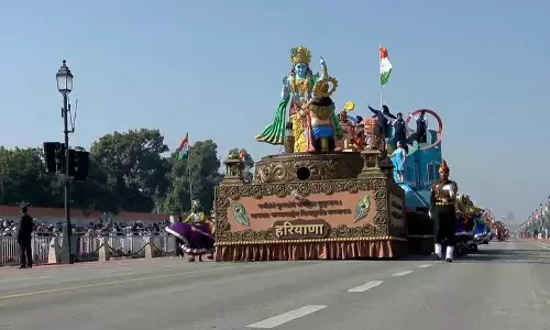 Haryana :  कृष्ण की शिक्षाएं, औद्योगिक आकांक्षाएं हरियाणा की गणतंत्र दिवस झांकी की पहचान