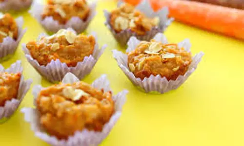 गाजर और ओट्स मफिन रेसिपी