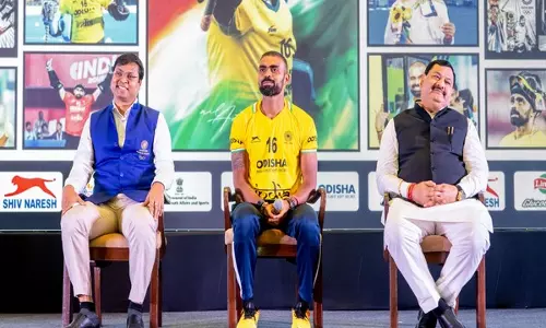 Hockey India ने पीआर श्रीजेश को पद्म भूषण से सम्मानित किए जाने पर बधाई दी Hockey India ने पीआर श्रीजेश को पद्म भूषण से सम्मानित किए जाने पर बधाई दी