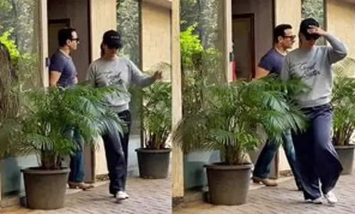 सैफ अली खान और Kareena Kapoor हमले के विवाद के बाद पहली बार एक साथ बाहर निकले